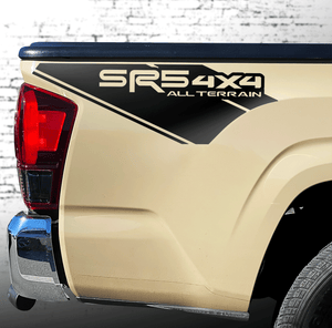 SR5 4X4 All Terrain Tacoma Decals 2013-2021 Truck Toyota Bedside Graphic Vinyl Sticker
