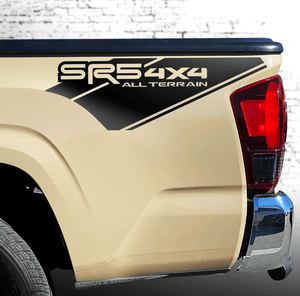 SR5 4X4 All Terrain Tacoma Decals 2013-2021 Truck Toyota Bedside Graphic Vinyl Sticker 2