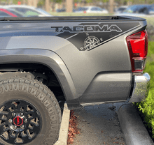 Load image into Gallery viewer, Tacoma Compass Decals 2013-2021 Truck TRD Off Road Sport Toyota Bedside Graphic Vinyl Sticker 2
