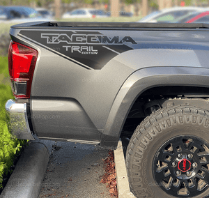 Tacoma Trail Edition Decals 2013-2021 Truck TRD Toyota Bedside Graphic Vinyl Sticker