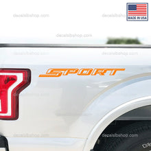 Load image into Gallery viewer, Sport Decals Ford F150 F250 F350 Super Duty Bedsides Truck Stickers Decal Vinyl Graphic 2Pc - DecalsLB Shop
