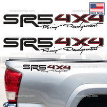 Load image into Gallery viewer, SR5 4x4 Racing Development Decals Toyota Tacoma Tundra Truck Stickers Decal Graphic Vinyl - DecalsLB Shop
