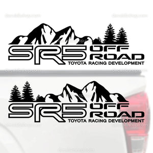 SR5 Off Road Decals Mountain Fit Toyota Tacoma Tundra Truck Stickers Vinyl lineTRD n - DecalsLB Shop