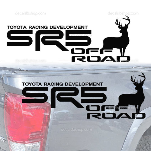 SR5 Off Road Elk Deer Truck Sticker Decal Toyota Tacoma Tundra 4x4 Decals Vinyl Set Stickers Graphic - DecalsLB Shop