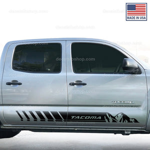 Tacoma Side Door fits TRD Toyota Truck Decal Sticker Graphics Off Road Sport 2 Decals Vinyl Stripes Offroad - DecalsLB Shop