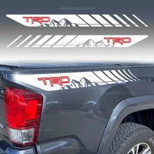 Load image into Gallery viewer, TRD Decal Mountain Toyota Tacoma Tundra Truck Bedside Stickers Decals Graphic Vinyl Sport Off Road 2Pcs - DecalsLB Shop
