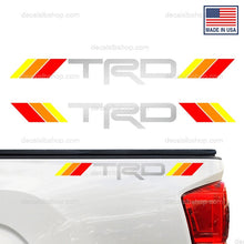 Load image into Gallery viewer, TRD Decals Stickers Vinyl Fits Toyota Tacoma Truck Graphic Off Road Sport 2Pcs - DecalsLB Shop
