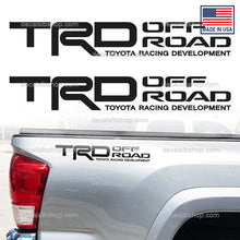 Load image into Gallery viewer, TRD Off Road Decal Truck Stickers Decals Toyota Tacoma Tundra Vinyl Sticker Graphic 2u - DecalsLB Shop
