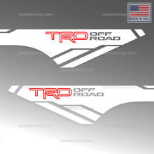 Load image into Gallery viewer, TRD Off Road Tacoma Decal Bedside Toyota Truck Vinyl Stickers Decals Graphic TRD/R - DecalsLB Shop
