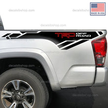 Load image into Gallery viewer, TRD Off Road Tacoma Decal Bedside Toyota Truck Vinyl Stickers Decals Graphic TRD/R - DecalsLB Shop
