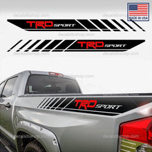 Load image into Gallery viewer, TRD Sport Decals Fits Toyota Tacoma Truck Bedside Stickers Decal Graphic Vinyl 2 - DecalsLB Shop
