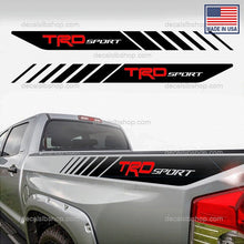 Load image into Gallery viewer, TRD Sport Decals Fits Toyota Tacoma Truck Bedside Stickers Decal Graphic Vinyl X2 - DecalsLB Shop
